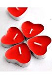 2500 Adet Kuru Gül + 365 Gün Söz Kartları + 50 Adet Kalpli Tealight Mum + 3 Seni Seviyorum Yastık