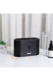 Hava Nemlendirici Alev Lambası Şömine Difüzör Buhar Ultrasonik Alev Efekt Led Işıklı 180 Ml Alev Lambası Şömine