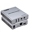 60 Metre Kvm Extender HDMI Extender Uzatma Adaptörü Cat5 Cat6 Uzatma Aparatı Full Hd 4K