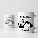 5 Dakika Daha Tasarımlı Kupa Bardak