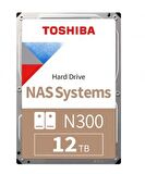 Toshiba N300 3.5 inç 12 TB 7200 RPM Sata 3.0 Harddisk 