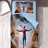 Spiderman Ağ Baskılı Tek Kişilik Nevresim Takımı