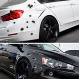 Kurşun İzi Araba Stickerı