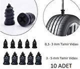 Lastik Tamir Kiti Kauçuk Vida Seti