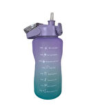 Günlük Motivasyon Su Matarası 2 Litre