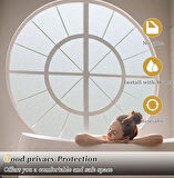 UV Engelleyici Buzlu Cam Filmi 3 Metre x 45 Cm.