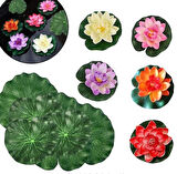 Dekoratif Yapay Lotus Çiçeği