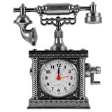 Vintage Telefon Tasarımlı Masa Saati