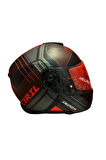CYRIL ÇENE AÇILIR VİZÖRLÜ KASK