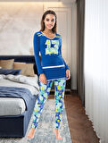 Uzun Kol Kadın Pijama Takım 1118