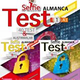 ÇIPA ALMANCA A1 SEVİYE SELFİE TEST SORU BANKASI SETİ TOPLAM 3 KİTAP