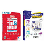 Sınav Yayınları 5.Sınıf Tüm Dersler Soru Bankası ve Ankara Yayıncılık Deneme Seti 2 Kitap