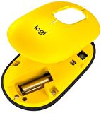 LOGITECH POP MOUSE WİTH EMOJİ BLAST YELLOW 910-006546