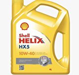 Shell Helix HX5 10W-40 Motor Yağı 4 Litre Üretim 2023