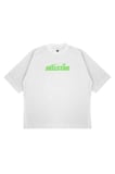 Unisex Oversize HELLSTAR GREEN Baskılı Boxy Fit Kalın Kumaşlı (240gsm) T-shirt
