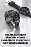 Akıllı Saat Arama Cevaplayan Titreşim Özelliğiyle Bildirim Görebilen