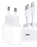 iPhone 14 13 12 11 SE XR XS Max Uyumlu 20W Şarj Cihazı Seti