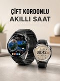 Çift Kordonlu Yüksek Çözünürlüklü Akıllı Saat Uyku İzleyici & Spor Modlar