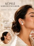 Küpeli Kablosuz Bluetooth Kulaklık Uzun Süreli Şarj Özellikli