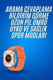 Ultra Akıllı Saat 49 Mm Çift Kordonlu Arama Cevaplama Bluetooth Bağlantılı