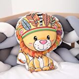 Sarı Aslan Bebek, Çocuk Odası Uyku Arkadaşı Peluş Oyuncaklar Model 076