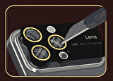 İphone 11 Kılıf Kamera Korumalı Magsafe Colourl Gold