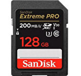SanDisk Extreme Pro 128gb 200mb/s Sdxc Hafıza Kart KUTUSU AÇIK SIFIR