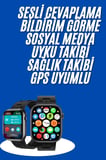Yeni Nesil Akıllı Saat Amoled Ekran Yüksek Çözünürlüklü 41 mm Kasa