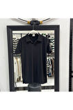 Likralı Slim Fit Polo Yaka T-Shirt