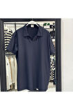 Likralı Slim Fit Polo Yaka T-Shirt