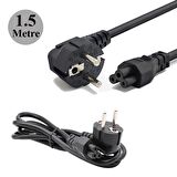 YONCA POWER KABLO ADAPTÖR BİLGİSAYAR NOTEBOOK PC LAPTOP KABLOSU ENERJİ KABLOSU PAVIR KABLO 1.5Mt 