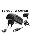 HsYn_12V 2A GÜVENLİK KAMERASI ŞERİT LED ADAPTERÜ 2 AMPER - ELECTRONİC CHEAP-elektronikucuz-