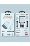 Umut Bilişim Teknolojileri _  PD18L 3.0A 18W Pd Type-C To Lightning Set (Şarj Adaptörü+Type-C To Lightning Kablo)