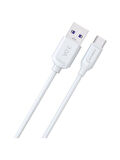 elektronikucuz - Type-C Hızlı Şarj ve Data Kablosu 1mt 3.0A 18W Beyaz
