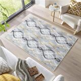 Hilton Halı ,Modern Yıkanabilir Kaymaz Taban Halı ,Salon Halısı ,Mutfak Halısı Yolluk