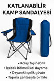 KATLANIR TAŞIMA ÇANTALI KAMP SANDALYESİ