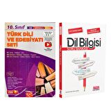 Çap Yayınları 10.Sınıf Türk Dili ve Edebiyatı Konu ve AKM Dil Bilgisi Soru Bankası Seti 2 Kitap