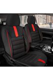 Unıversal NMS ONİKS KIRMIZI Oto Koltuk Kılıfı Alfa Romeo 146 Uyumlu Oto Koltuk Kılıfı