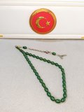 YEŞİL SIKMA KEHRİBAR TESBİH