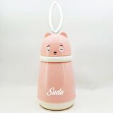 Kişiye Özel Cam Şişe Panda Matara 380 ml