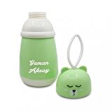 Kişiye Özel Cam Şişe Panda Matara 380 ml