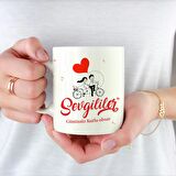 Sevgililer Günümüz Kutlu Olsun Kupa Bardak