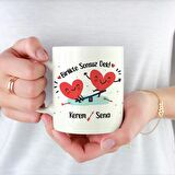 Birlikte Sonsuza Dek İsme Özel Sevgililer Günü Kupası