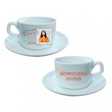 Kişiye Özel Öğretmenler Günü Fotoğraf Baskılı Fincan HK2340