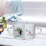 Kişiye Özel Baskılı Çift Kupa HK2363
