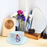 Kişiye Özel Yeniyıl Temalı 2'li Set Baskılı Fincan HK2425