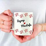 Kişiye Özel Foto ve İsim Baskılı Seni Seviyorum Sevgili Kupa HK2509