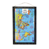 Seyahat Gezgini (Travel Journal) Tasarım İpli Fotoğraf Çerçevesi HK2724