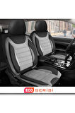 UNİVERSAL KZY ECO Jakar GRİ Opel Corsa C Uyumlu Oto Koltuk Kılıfı