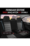 KZY King Jakar Beyaz  Fiat Tipo Uyumlu Oto Koltuk Kılıfı